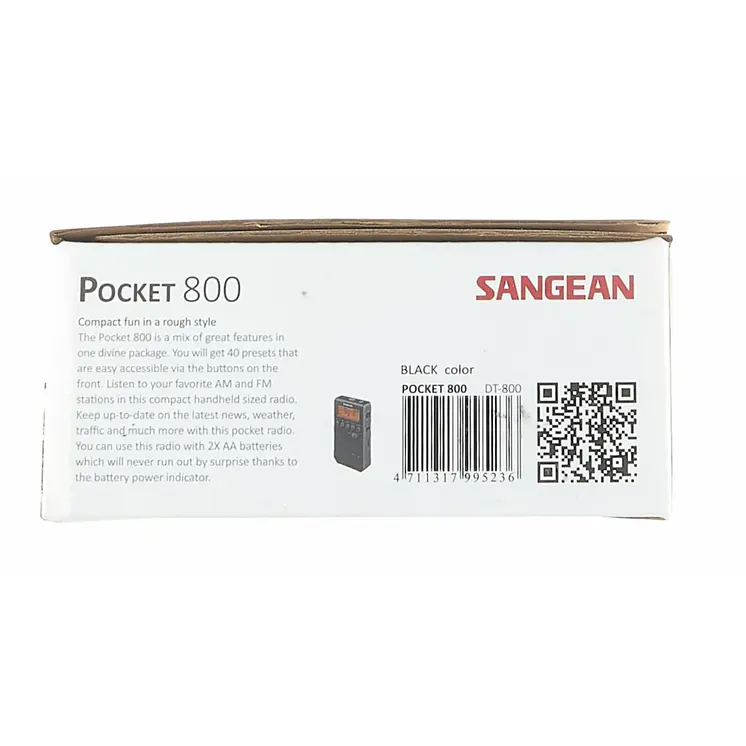 Portable Digital Radio Sangean SDT800BK