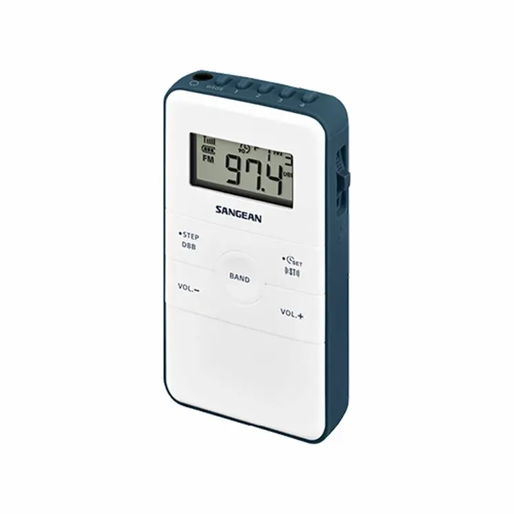 Transistor Radio Sangean DT-140 Blue White