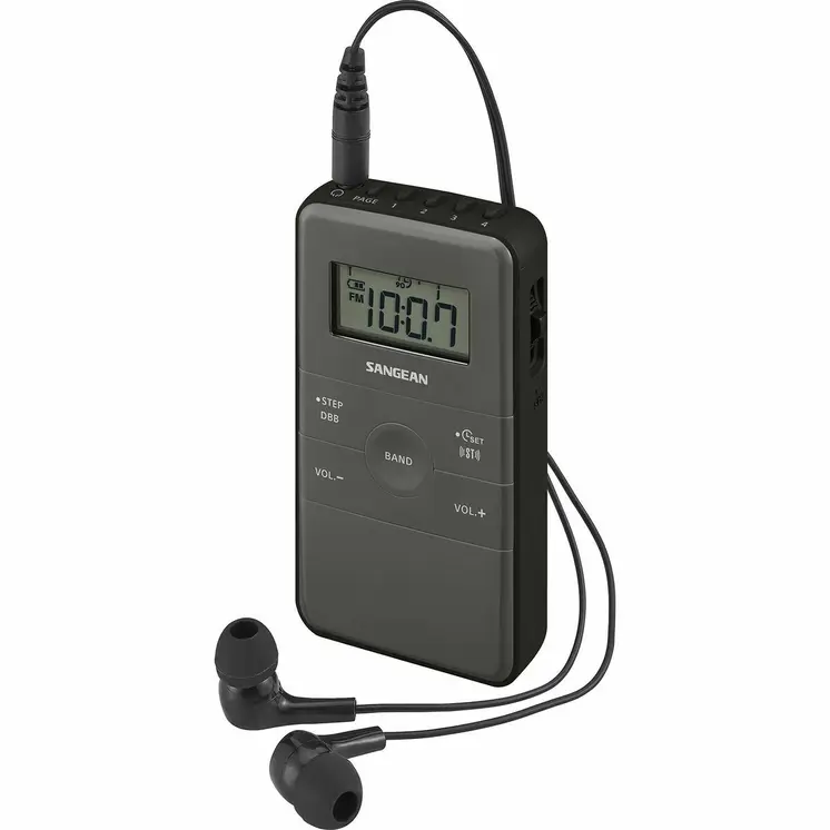 Transistor Radio Sangean DT-140 Black AM/FM