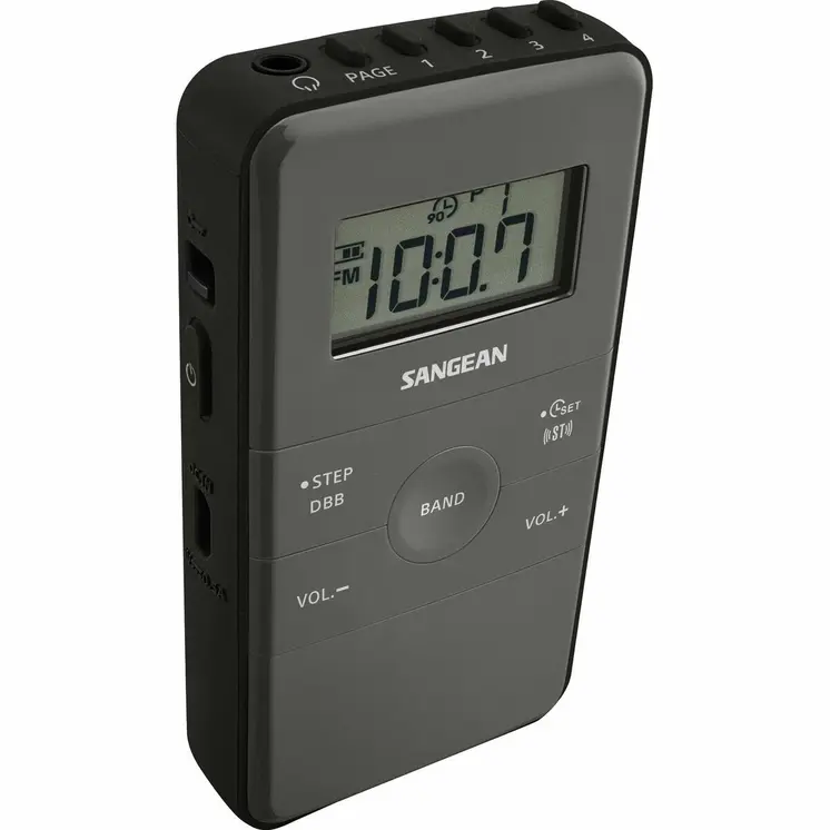 Transistor Radio Sangean DT-140 Black AM/FM