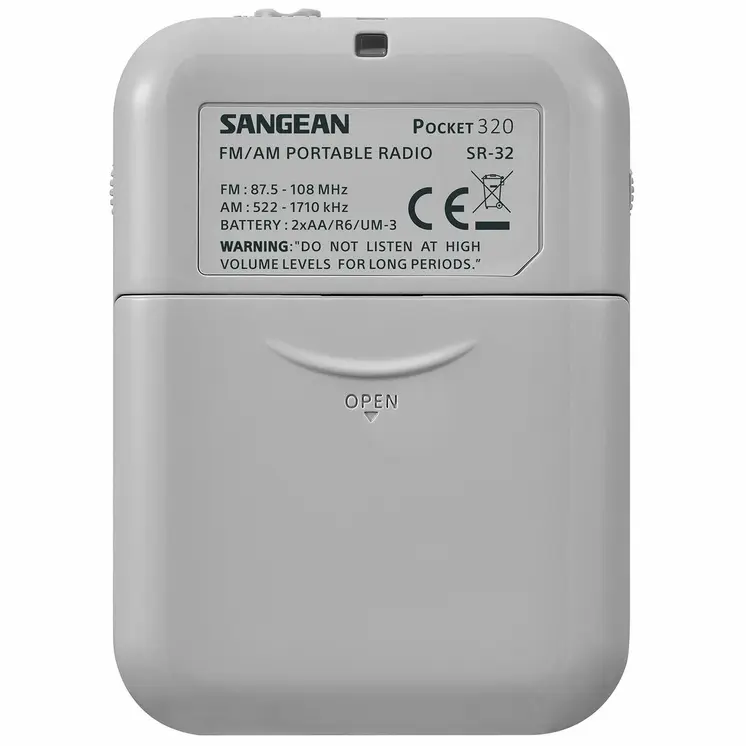 Transistor Radio Sangean SR-32 White AM/FM