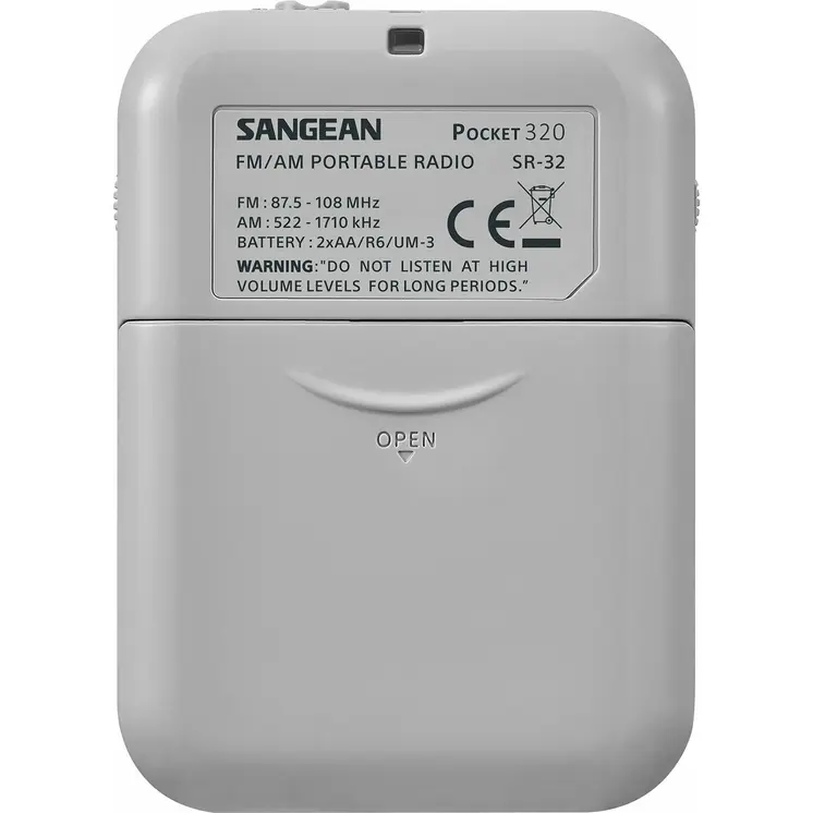 Transistor Radio Sangean SR-32 White AM/FM