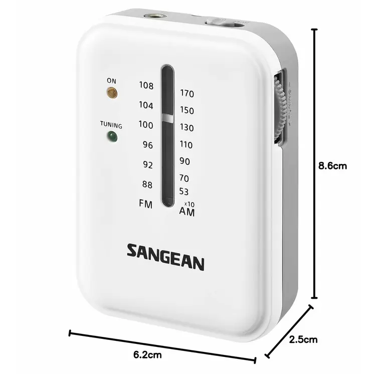 Transistor Radio Sangean SR-32 White AM/FM