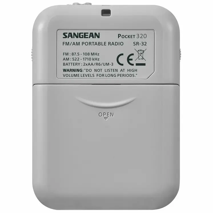 Transistor Radio Sangean SR-32 White AM/FM