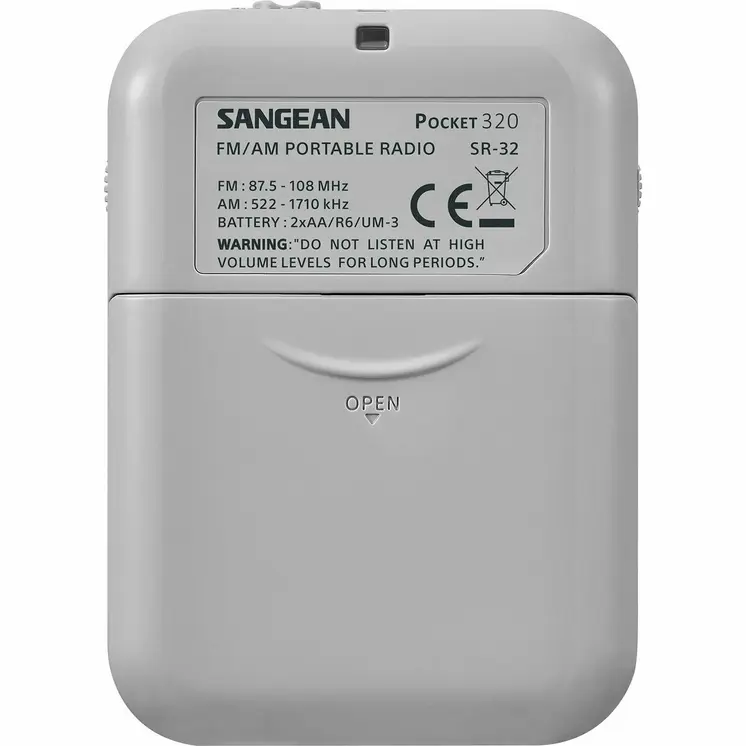 Transistor Radio Sangean SR-32 White AM/FM
