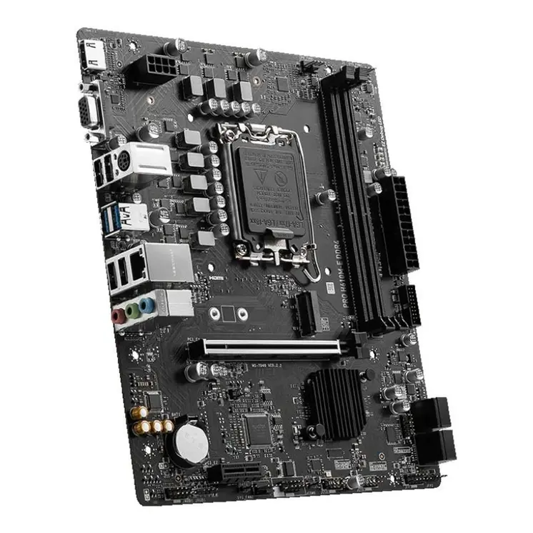 Motherboard MSI PRO H610M-E DDR4 LGA 1700 H610 INTEL H610 DDR4 mATX