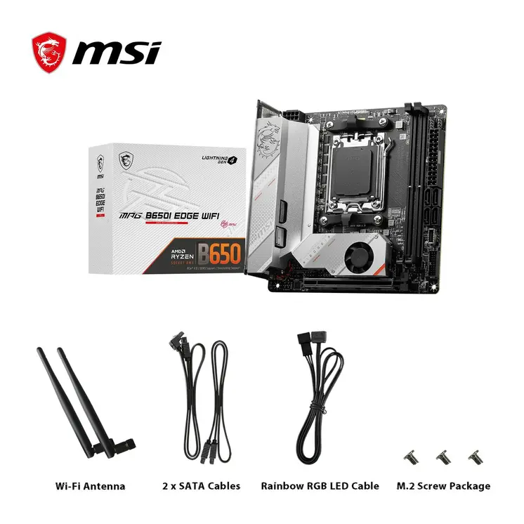 Motherboard MSI AMD AM5 AMD AMD B650