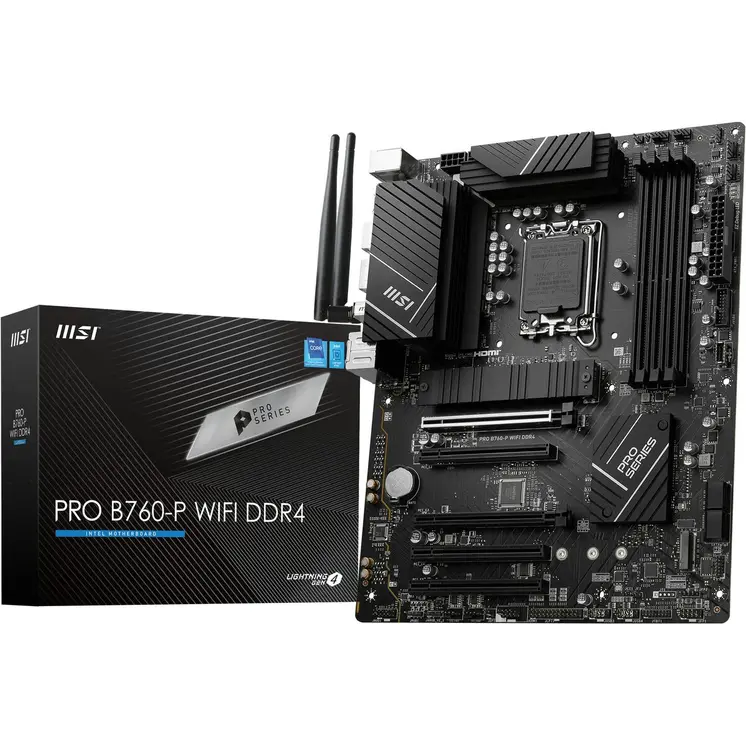 Motherboard MSI PRO B760-P WIFI DDR4 LGA 1700