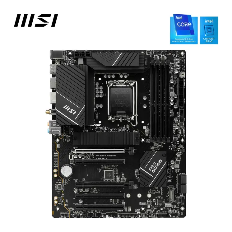 Motherboard MSI PRO B760-P WIFI DDR4 LGA 1700