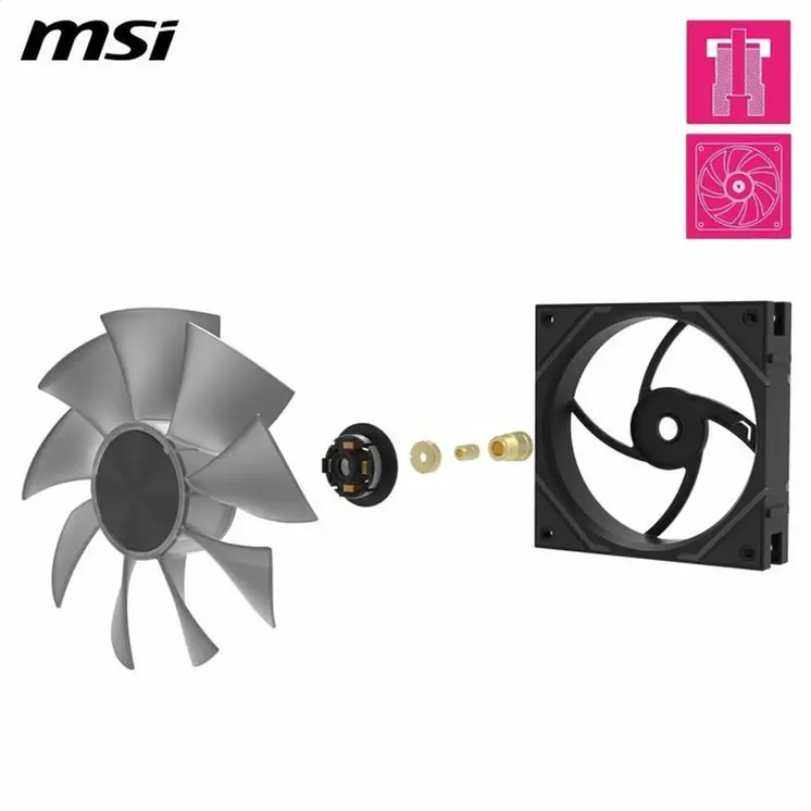 Cooling Base for a Laptop MSI