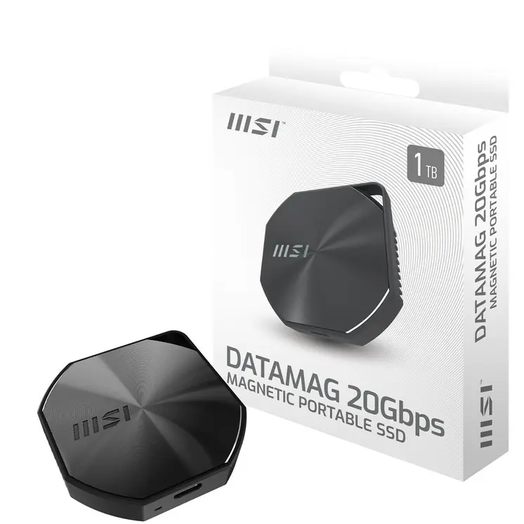 External Hard Drive MSI S78-440L0B0-P83 Black 1 TB