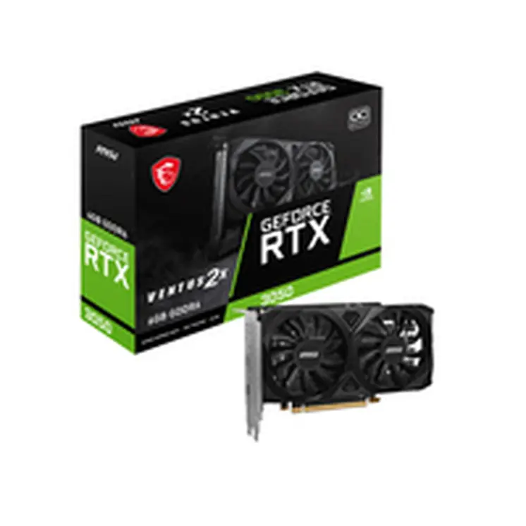 Graphics card MSI VENTUS 2X E Nvidia GeForce RTX 3050 6 GB GDDR6