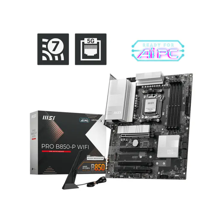 Motherboard MSI PRO B850-P WIFI AMD AM5 AMD