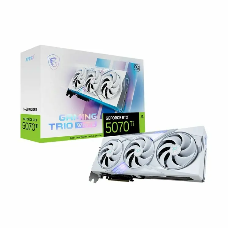 Graphics card MSI nvidia geforce rtx 5070 ti 16 GB GDDR7
