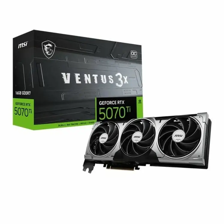 Graphics card MSI nvidia geforce rtx 5070 16 GB GDDR6X