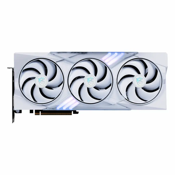 Graphics card MSI RTX 5070 12G GAMING TRIO OC WHI nvidia geforce rtx 5070 12 GB GDDR6X GDDR7