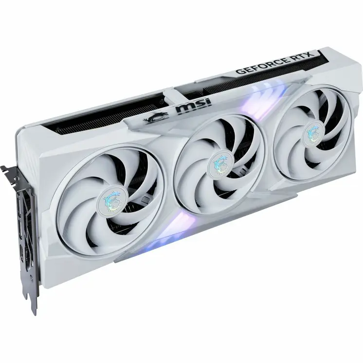 Graphics card MSI RTX 5070 12G GAMING TRIO OC WHI nvidia geforce rtx 5070 12 GB GDDR6X GDDR7