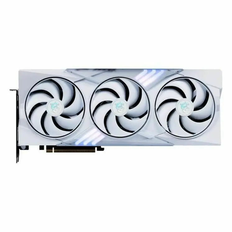 Graphics card MSI RTX 5070 12G GAMING TRIO OC WHI nvidia geforce rtx 5070 12 GB GDDR6X GDDR7