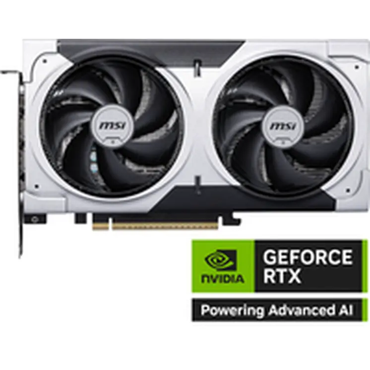 Graphics card MSI RTX 5060 Ti 8G VENTUS 2X OC PLU geforce rtx 5060 ti 8 GB GDDR7
