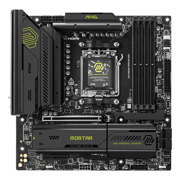 Motherboard MSI B850M GAMING PLUS WIFI Intel Wi-Fi 6 AMD AM5 AMD B850