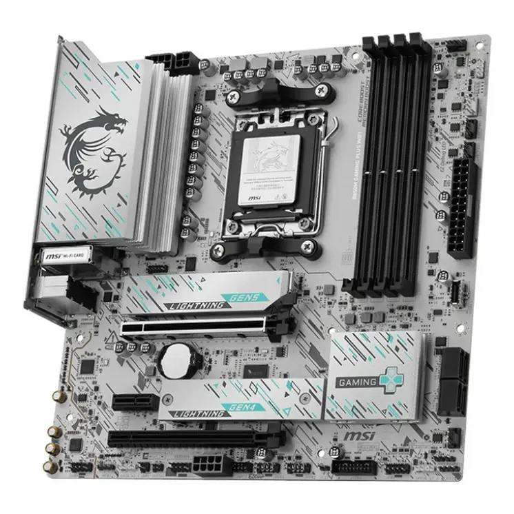 Motherboard MSI B850M GAMING PLUS WIFI Intel Wi-Fi 6 AMD AM5 AMD B850
