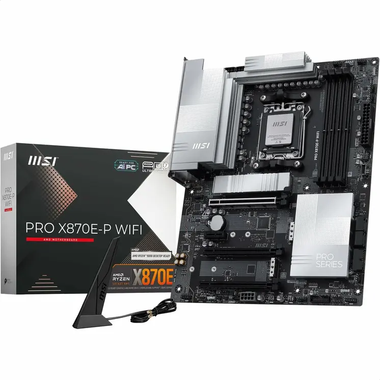 Motherboard MSI PRO X870E-P WIFI AMD AM5 AMD AMD X870E