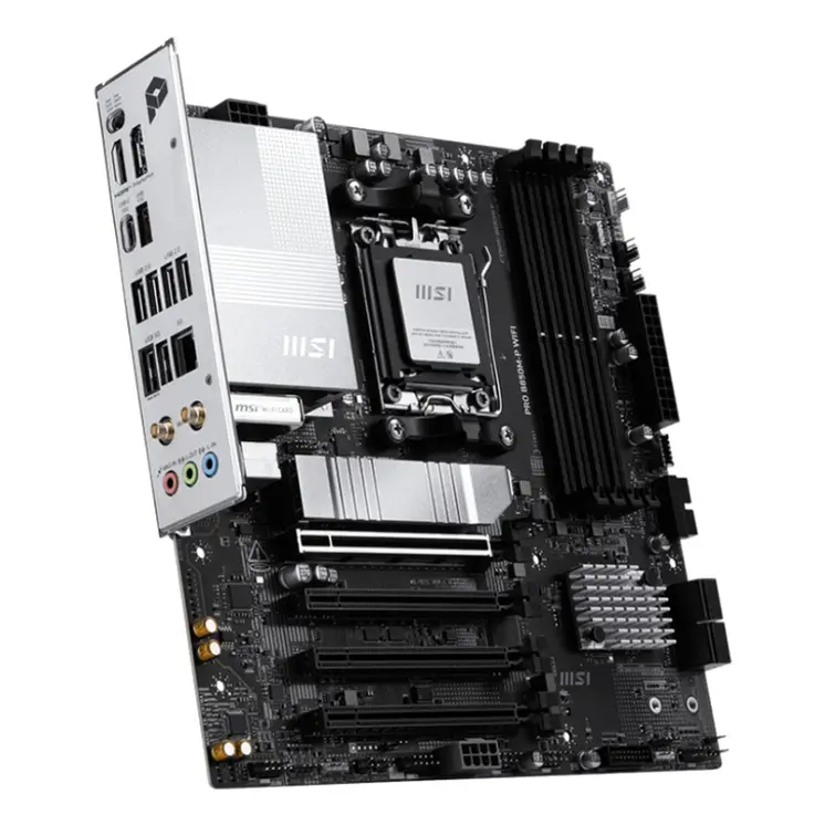 Motherboard MSI PRO B850M-P WIFI Intel Wi-Fi 6 AMD AM5 AMD B850
