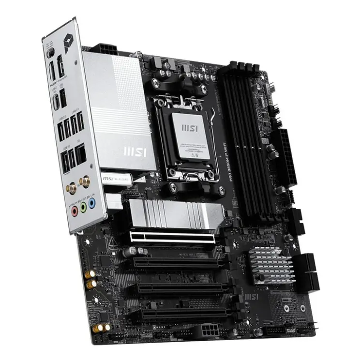 Motherboard MSI PRO B850M-P WIFI Intel Wi-Fi 6 AMD AM5 AMD B850