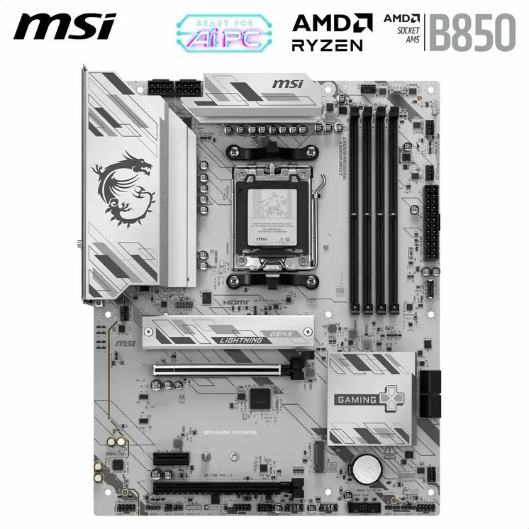 Motherboard MSI B850 GAMING PLUS WIFI6E