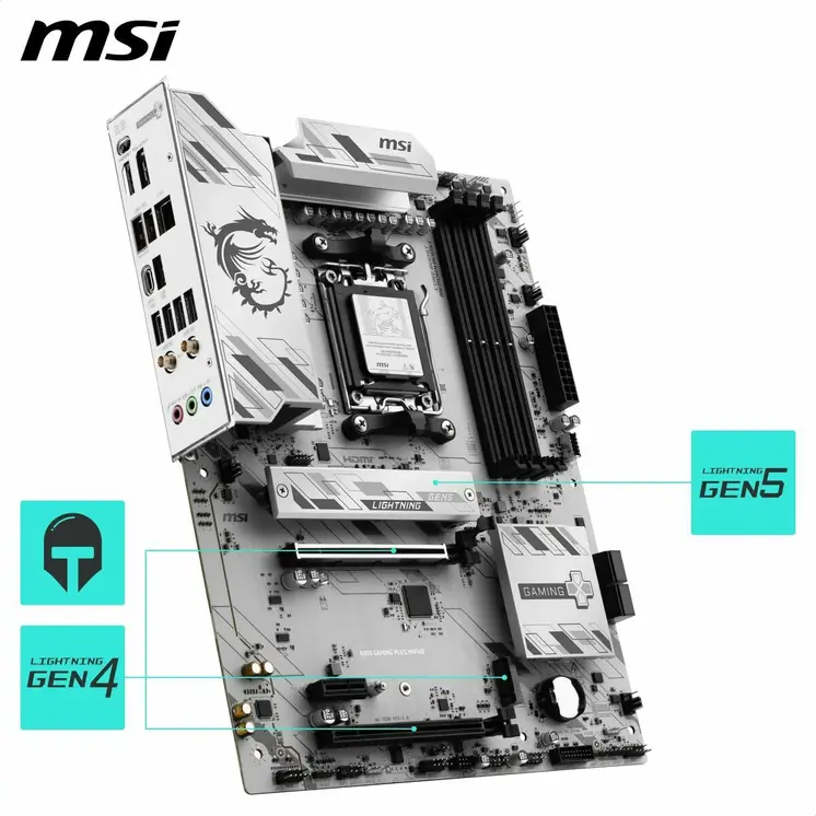 Motherboard MSI B850 GAMING PLUS WIFI6E