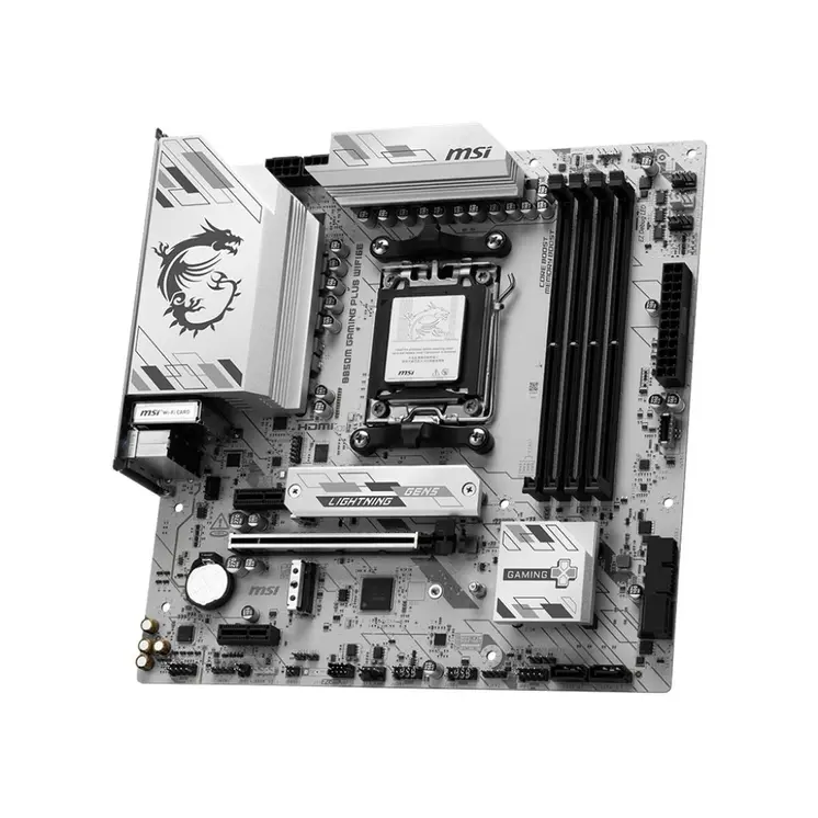 Motherboard MSI B850M GAMING PLUS WIFI6E Intel Wi-Fi 6 AMD AM5 AMD B850