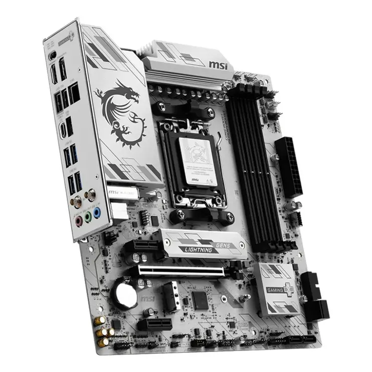 Motherboard MSI B850M GAMING PLUS WIFI6E Intel Wi-Fi 6 AMD AM5 AMD B850