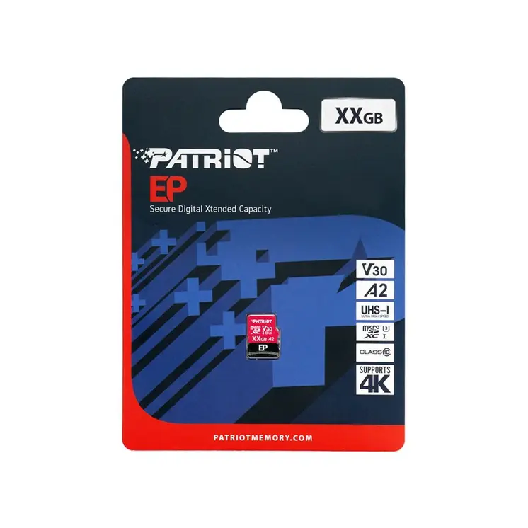 Micro SD Memory Card with Adaptor Patriot Memory PEF256GEP32MCX 256 GB