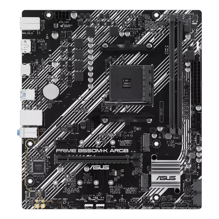 Motherboard Asus AMD AM4 AMD B550 AMD