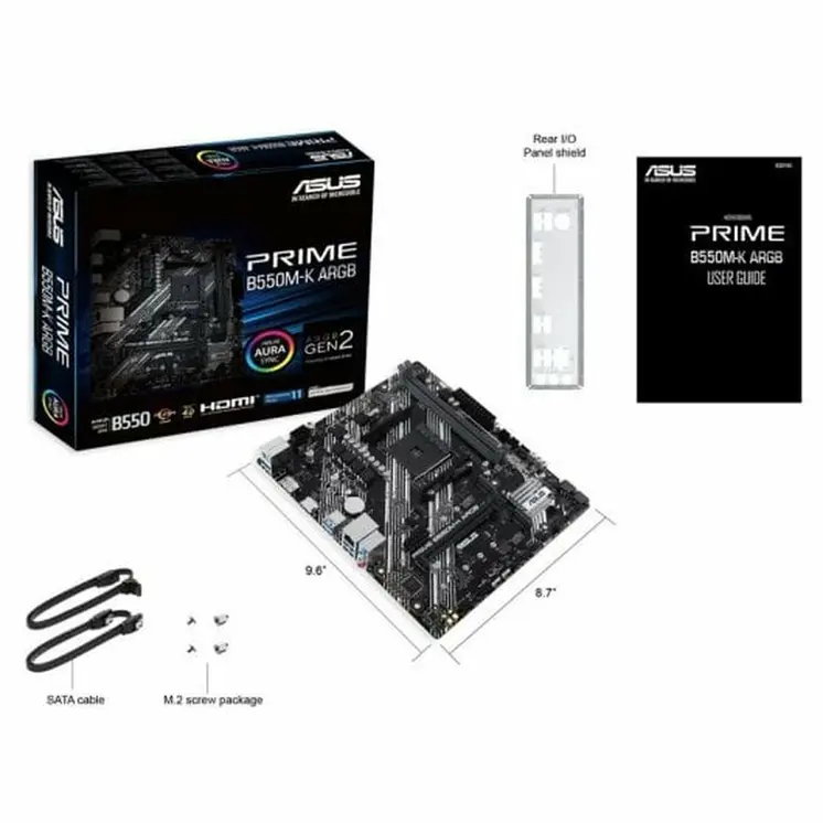 Motherboard Asus AMD AM4 AMD B550 AMD