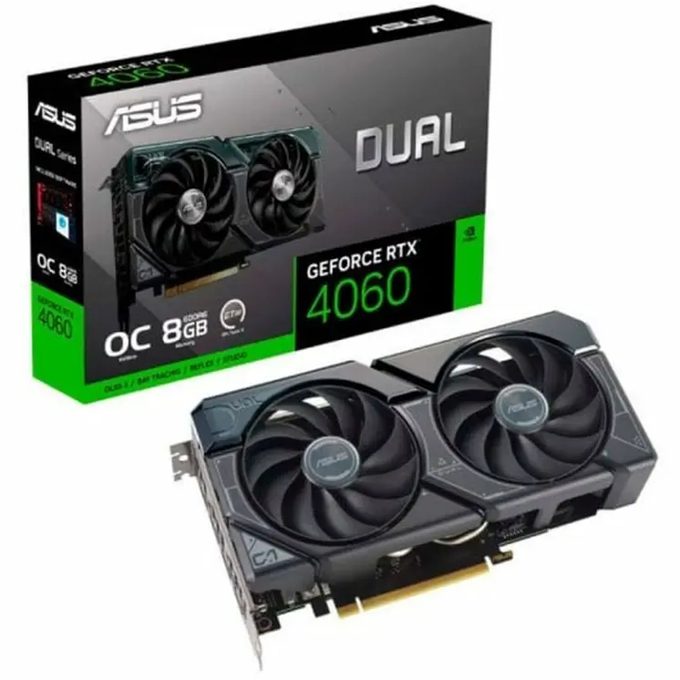 Graphics card Asus 90YV0JC4-M0NA00 Geforce RTX 4060 8 GB GDDR6
