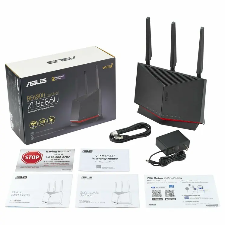 Router Asus 90IG08W0-MO9A0V Black RJ45 Ethernet LAN Wi-Fi