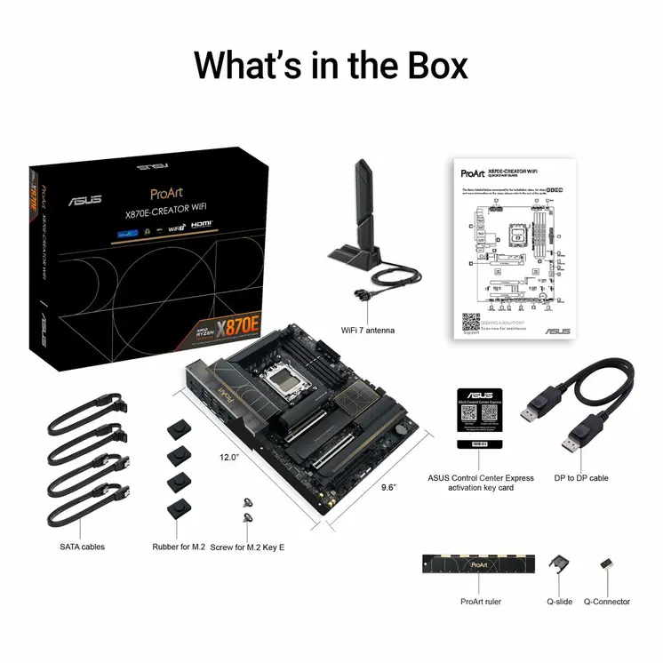 Motherboard Asus AMD AM5 AMD AMD X870E