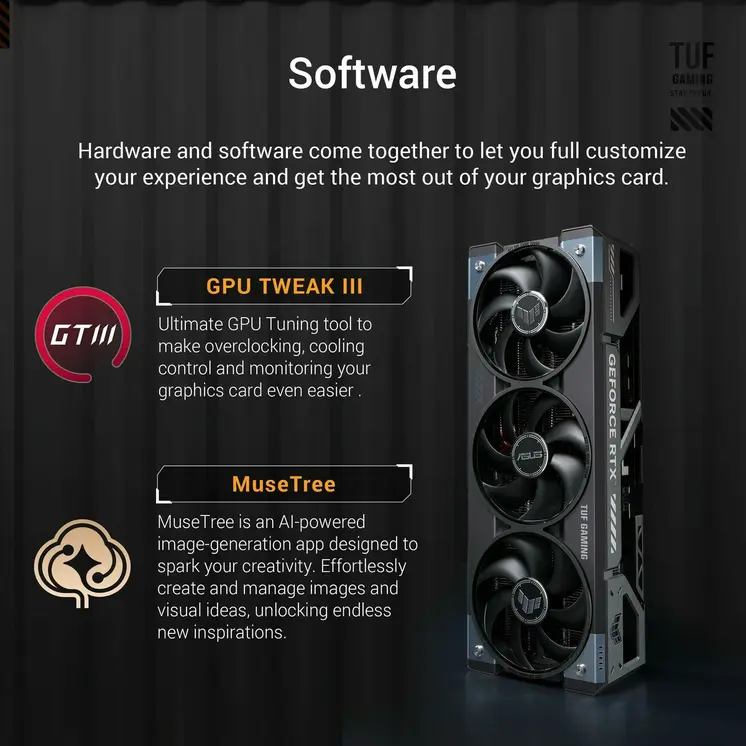 Graphics card Asus 90YV0M30-M0NA00 GEFORCE RTX 5080 16 GB GDDR6 GDDR7