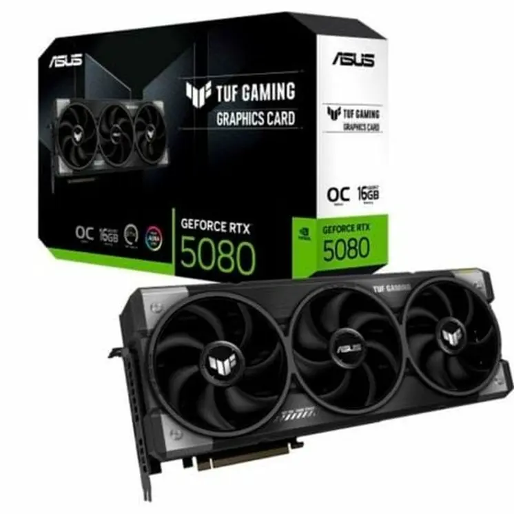 Graphics card Asus 90YV0M30-M0NA00 GEFORCE RTX 5080 16 GB GDDR6 GDDR7