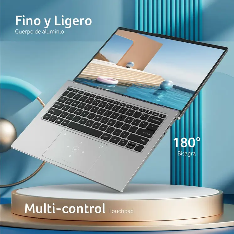 Laptop Acer NX.KWMEB.002 14" Intel Core Ultra 7 155u 16 GB RAM 512 GB SSD