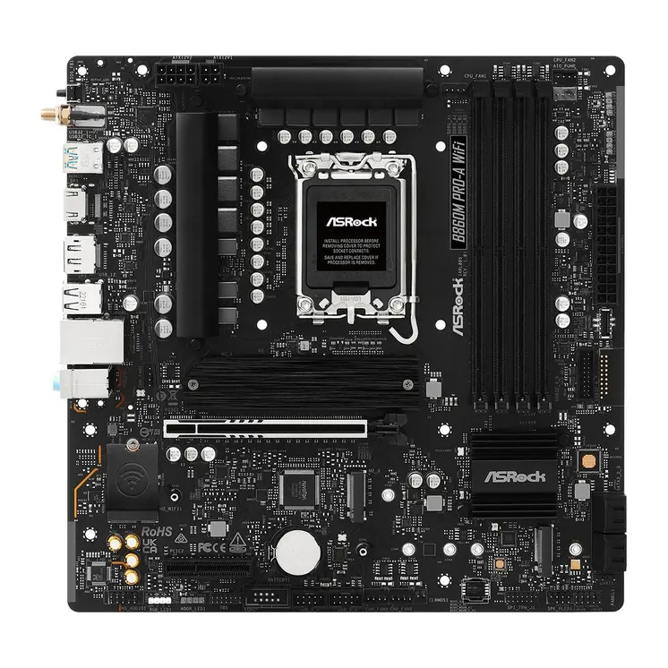Motherboard ASRock B860M Pro-A WiFi Intel B860 LGA 1851