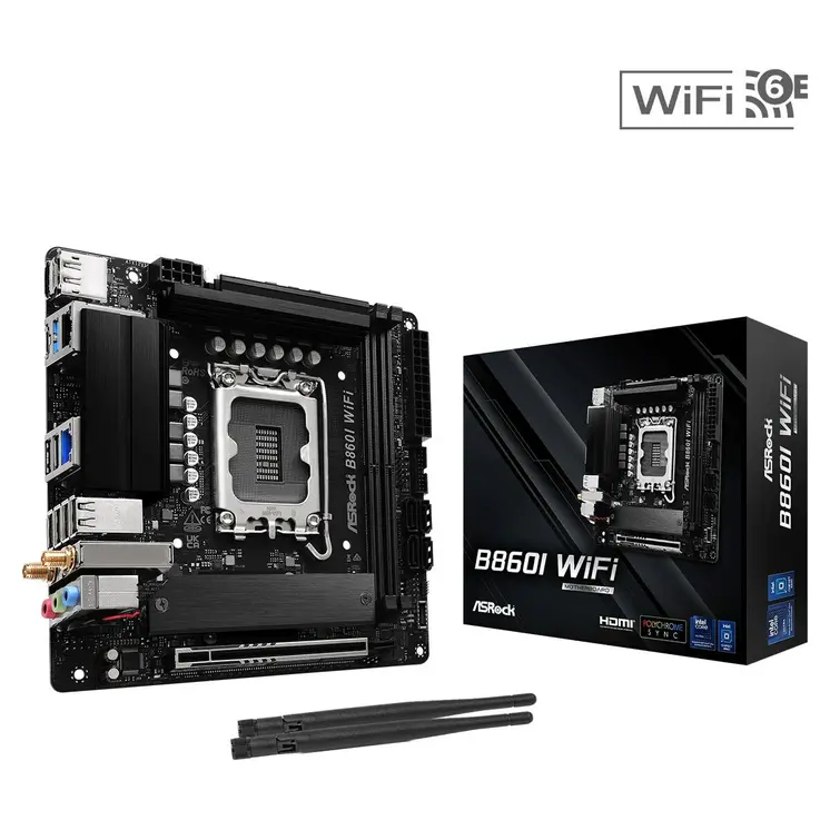 Motherboard ASRock B860I WiFi Intel B860 LGA 1851