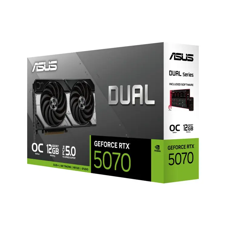 Graphics card Asus 90YV0M17-M0NA00 nvidia geforce rtx 5070 12 GB GDDR6 GDDR7
