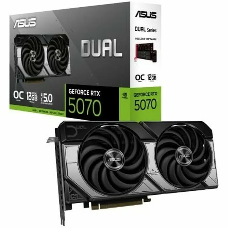 Graphics card Asus 90YV0M17-M0NA00 nvidia geforce rtx 5070 12 GB GDDR6 GDDR7