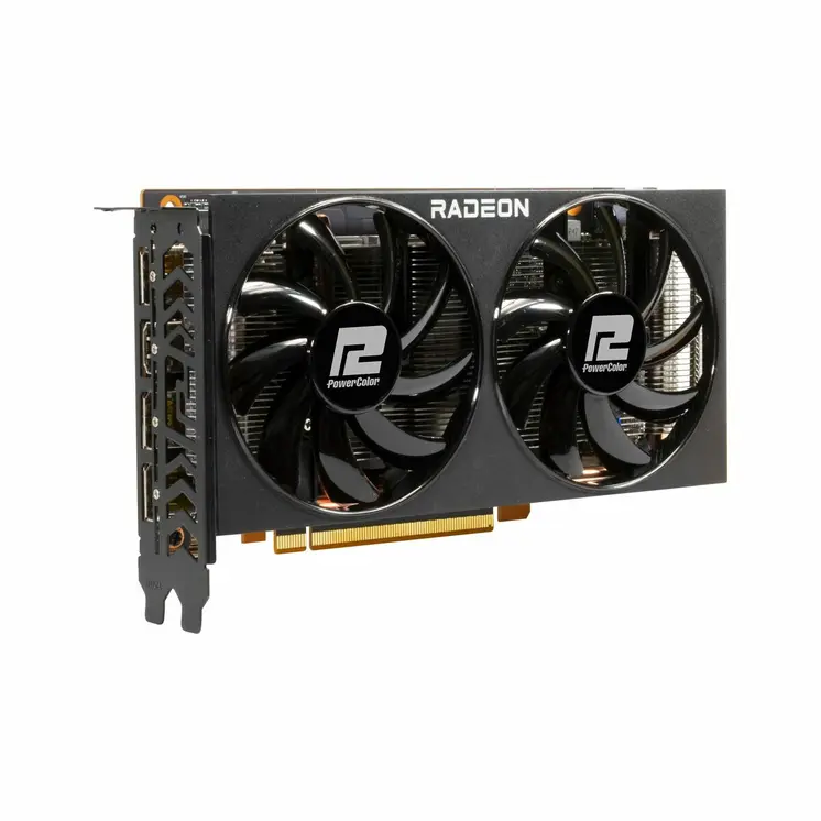 Graphics card Powercolor AXRX 6600 8GBD6-3DH AMD Radeon RX 6600 8 GB GDDR6
