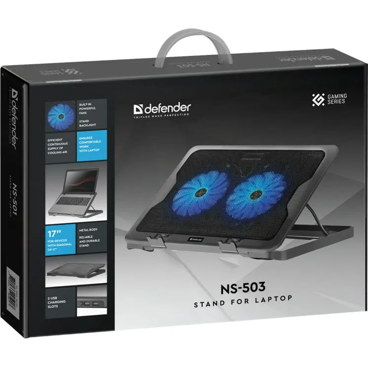 Cooling Base for a Laptop Defender NS-503