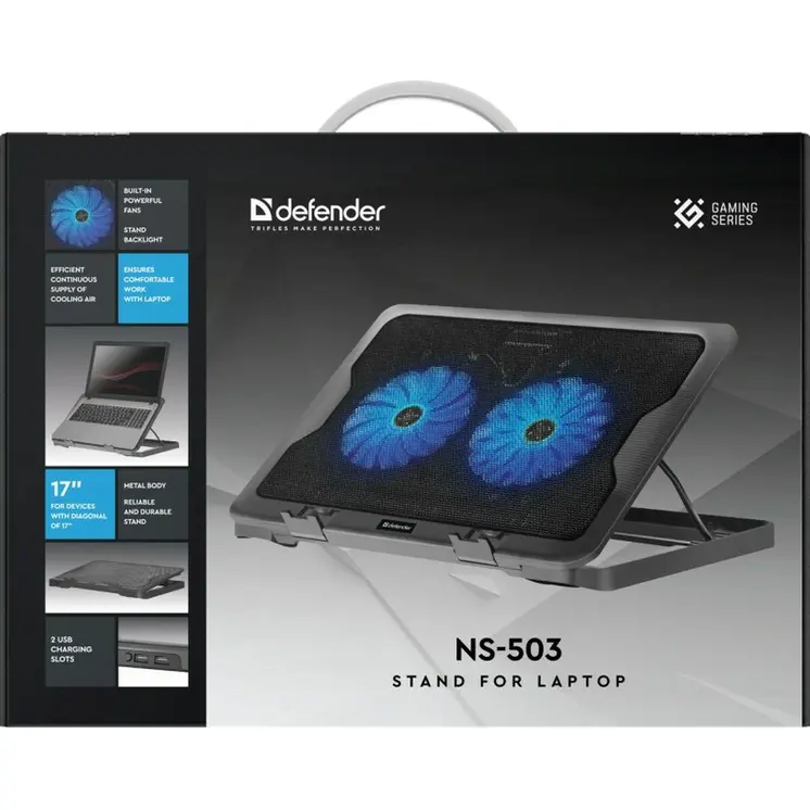 Cooling Base for a Laptop Defender NS-503