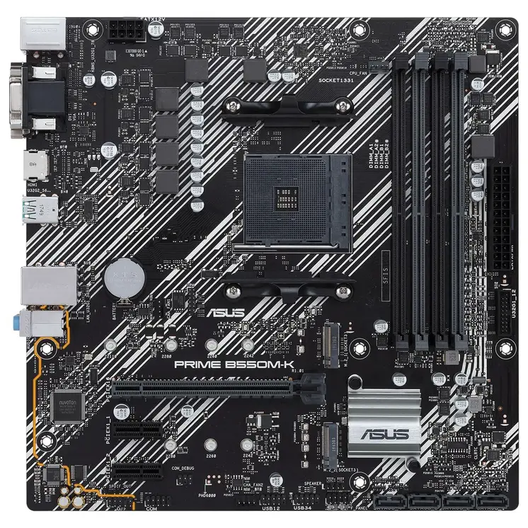 Motherboard Asus AMD AM4 AMD B550 AMD