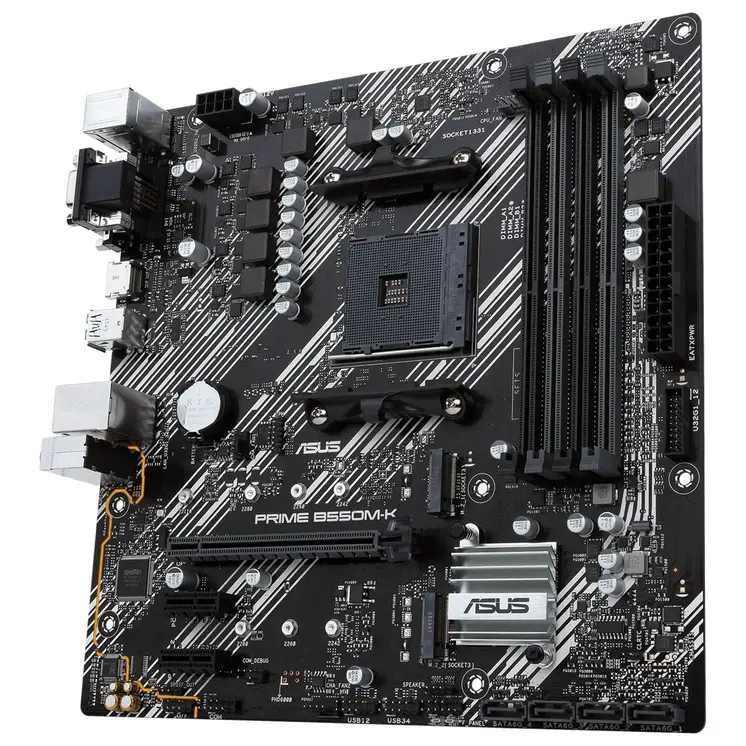 Motherboard Asus AMD AM4 AMD B550 AMD